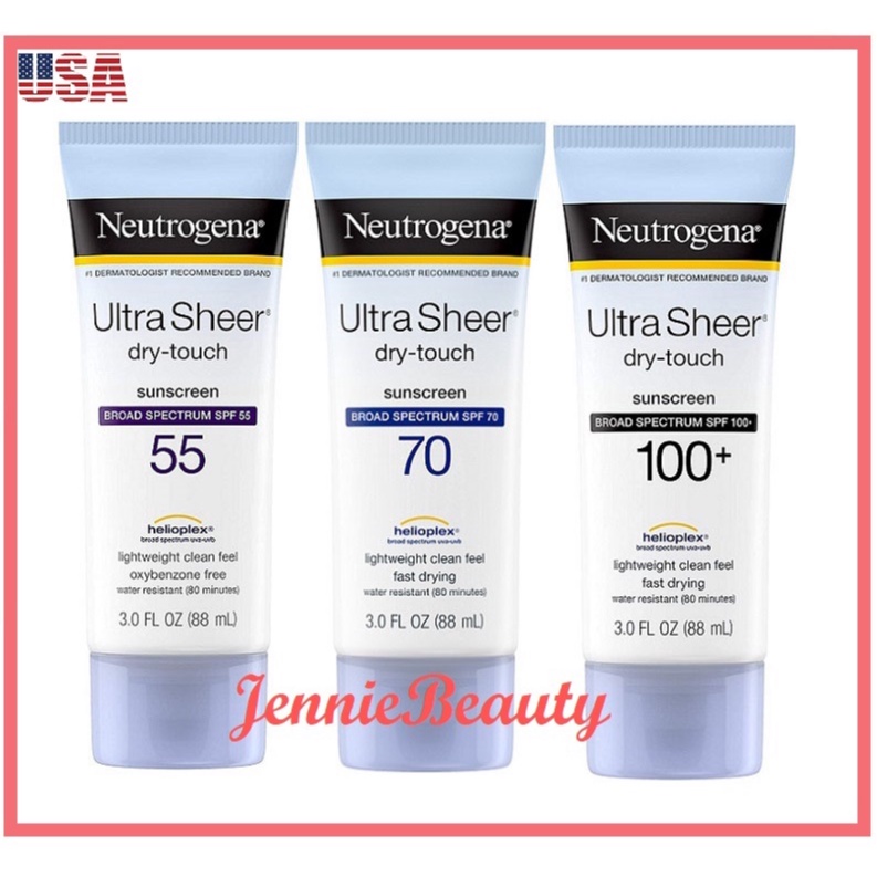 Hàng USA Kem chống nắng Neutrogena Ultra Sheer Dry Touch Sunscreen Broad