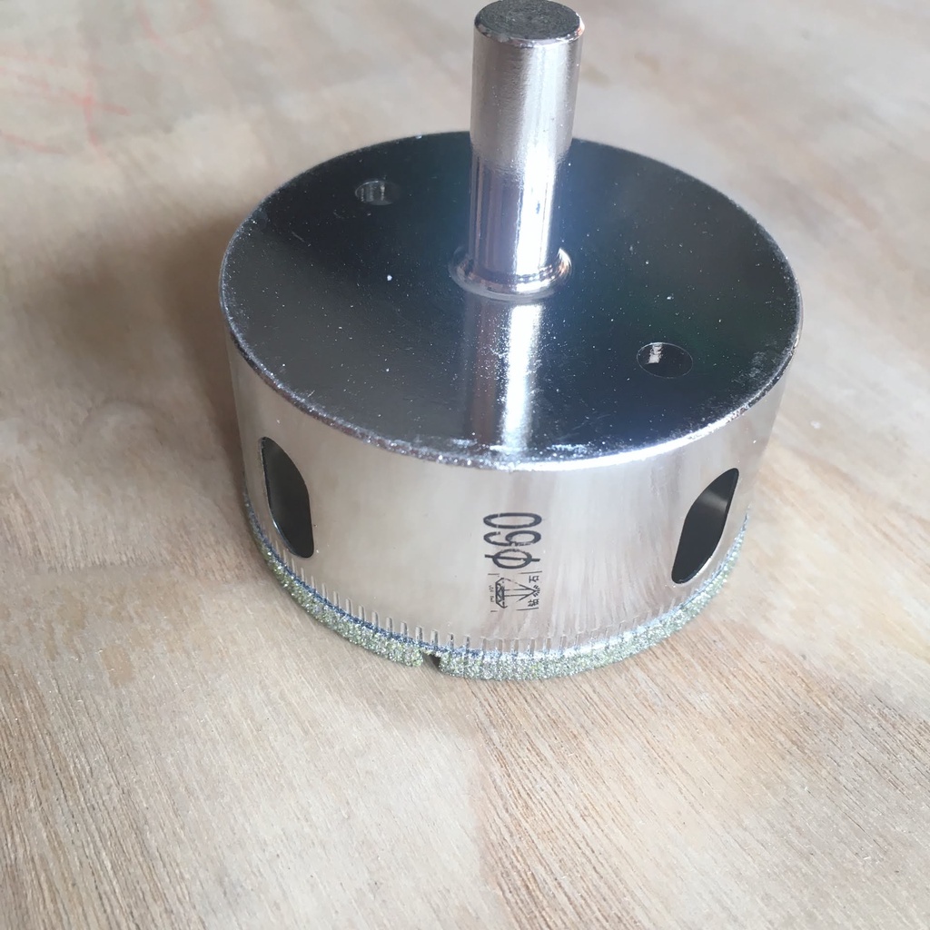 [SẴNG HÀNG] Mũi khoan kính phi 60mm