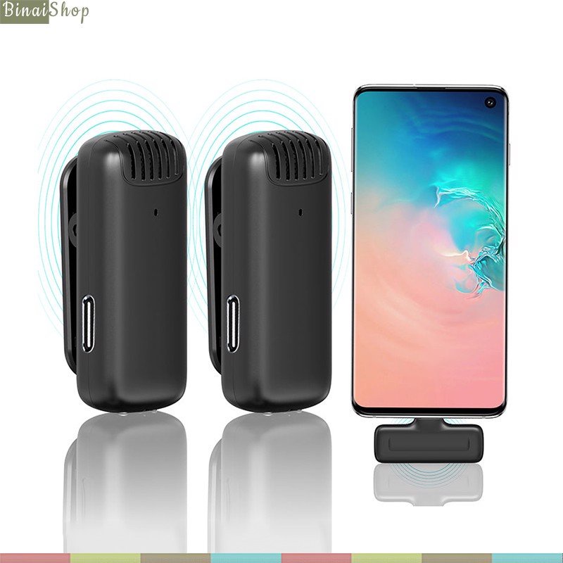 Ulanzi J12/J11  - Micro Cài Áo Không Dây Cho Smartphone Làm Tik Tok, Youtube, Phát Trực Tiếp