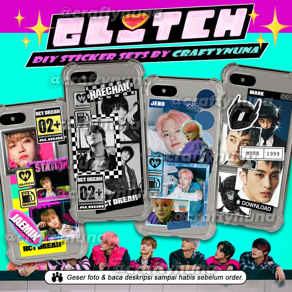 (NC-029) Tất Cả Phiên Bản! Sticker Dán Trang Trí Hình Nhóm Nhạc Nct