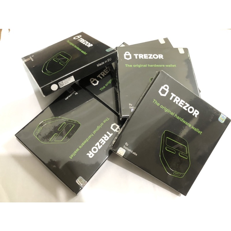 Ví lạnh Trezor chính hãng đại lí uỷ quyền Trezor full tem box