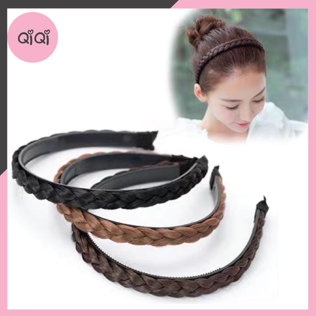 Bờm tóc tết tự nhiên giống tóc thật Qiqishop