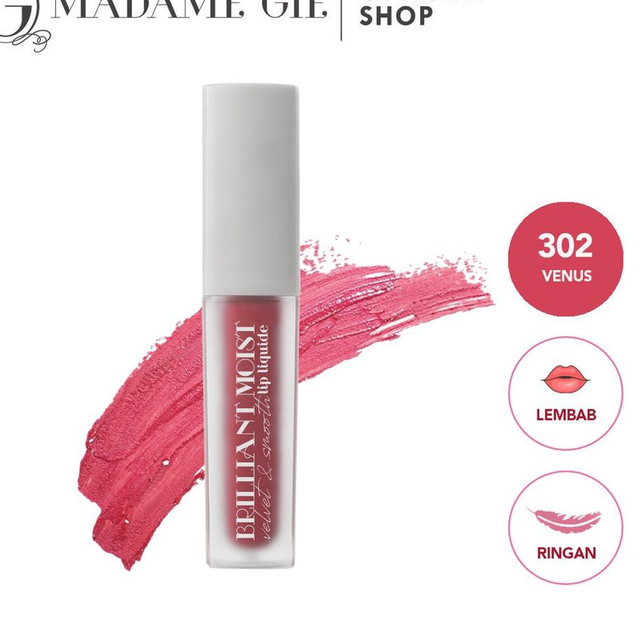 (Hàng Mới Về) Son Kem Lì Mịn Mượt Như Nhung Madame Gie Briliant | BigBuy360 - bigbuy360.vn