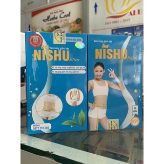 Viên uống giảm cân nishu slim hộp 20 viên