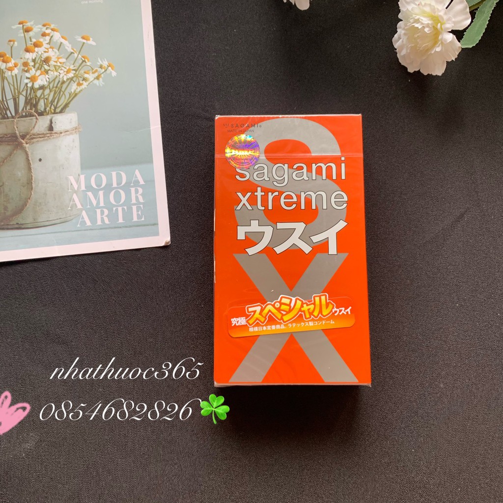 Bao cao su Sagami Love Me Orange hộp 10 chiếc