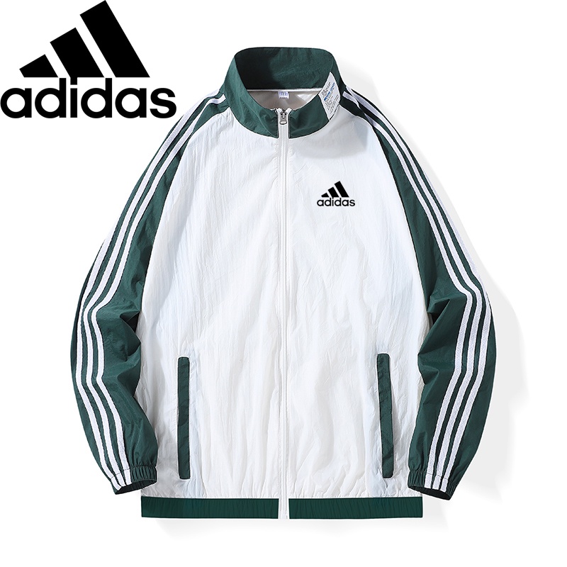 Áo khoác thể thao Adidas chống nắng dáng ôm thời trang cho nam nữ
