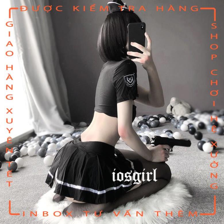 Bộ đồ hóa trang cảnh sát quyến rũ thời trang dành cho nữ  - hot tiktok | BigBuy360 - bigbuy360.vn