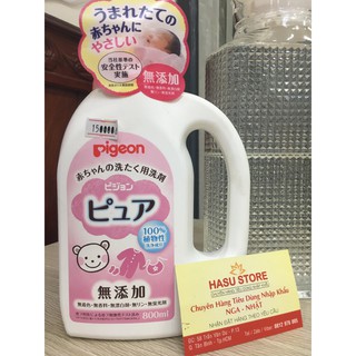 Nước giặt Pigeon cho bé 800ml Nhật Bản