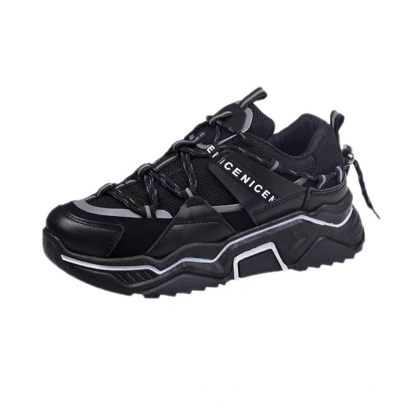 [Mã FAGREEN245 giảm tới 30K đơn 99K] (VIDEO) giày nữ thể thao CDE Phản quang đế cao siêu đẹp năng động cá tính | BigBuy360 - bigbuy360.vn