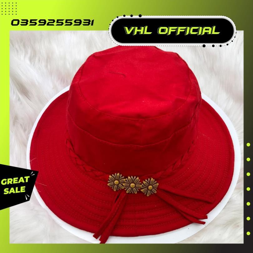 Mũ / Nón Vành- Nón Vải - Nón Đi Biển - Chất Liệu 100% Cotton - Mềm - Có Nhiều Màu Cho Khách Lựa Chọn