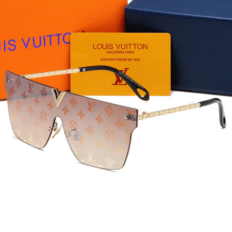 Kính Mát Lv Chống Tia Cực Tím Đa Năng Thời Trang Cho Nam Và Nữ