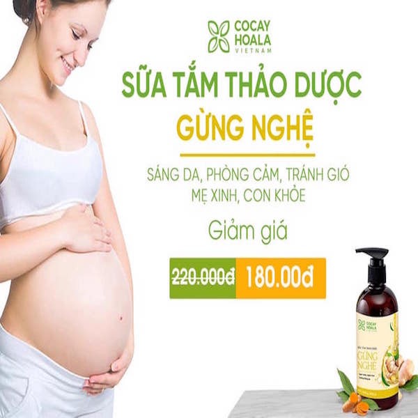 Sữa tắm bà bầu mẹ bầu sau sinh cho da nhạy cảm