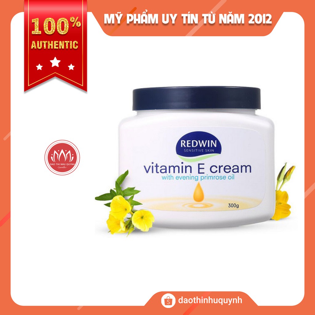 Kem dưỡng da Redwin Vitamin E Cream with Evening Primrose Oil 300g