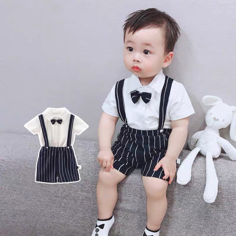 SALE BODY CÔNG TỬ KÈM ÁO RỜI CHO BÉ TRAI 8-18kg(BDCT)