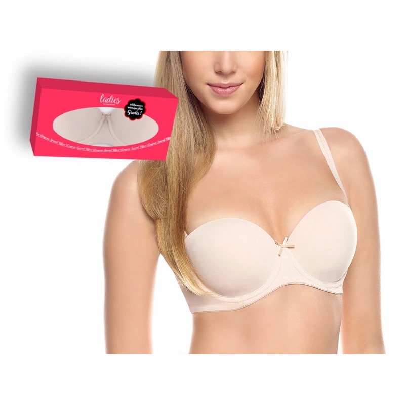 Bra / Áo ngực cúp ngang Ladies, hàng xuất xịn