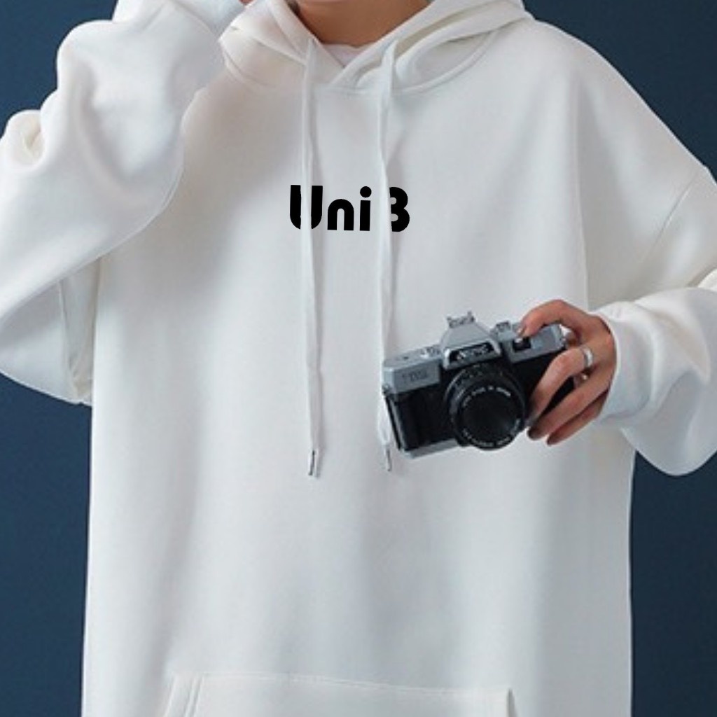 Áo hoodie nữ form rộng dày cute giá rẻ có mũ THE DELIA -  Áo Khoác Nỉ Hoodie UniB KNN29 | BigBuy360 - bigbuy360.vn