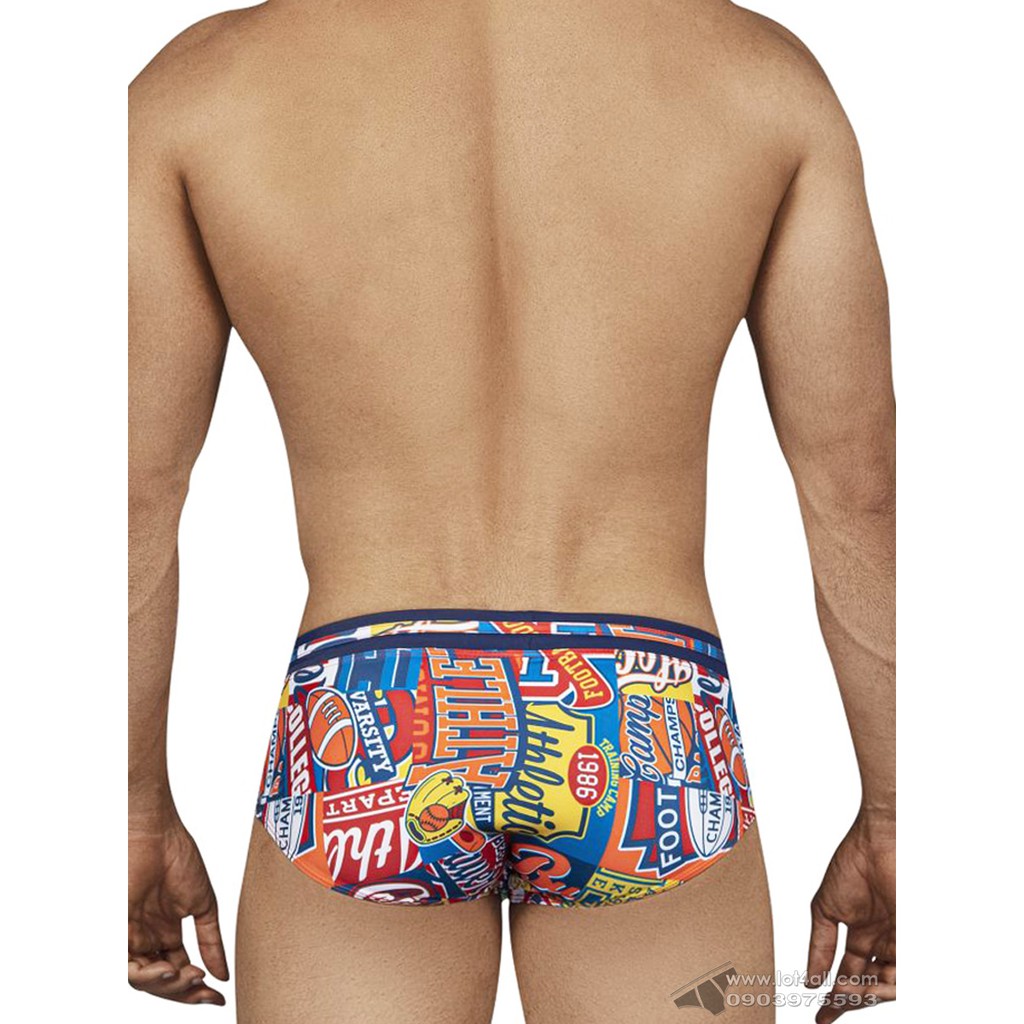 [AUT.] Quần bơi nam Clever 0162 Way Swim Brief Red | BigBuy360 - bigbuy360.vn