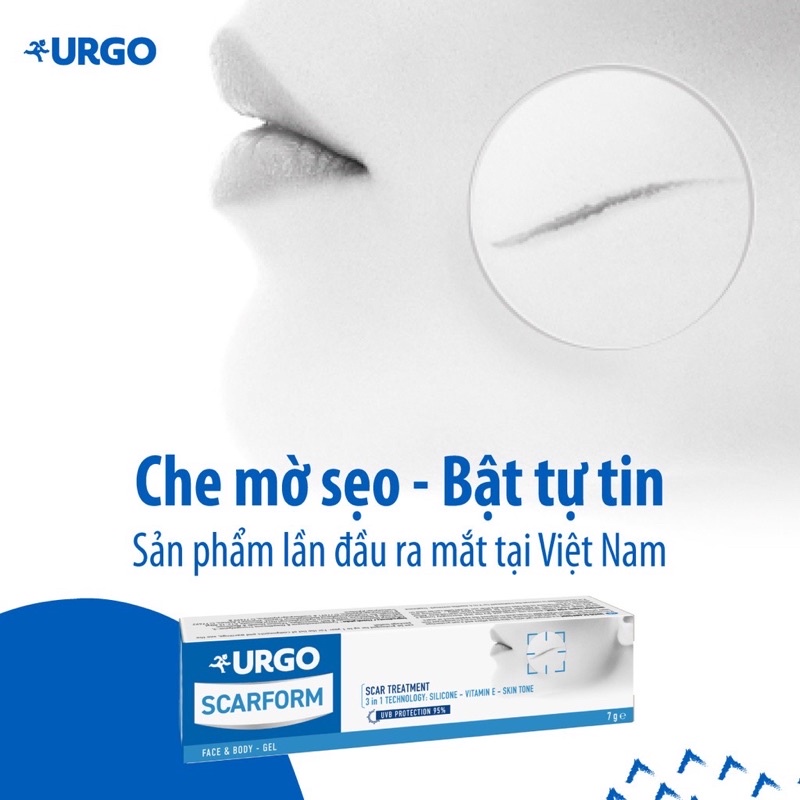 Gel Sẹo Lồi SCARFORM Tích Hợp Kem Chống Nắng và Vitamin E