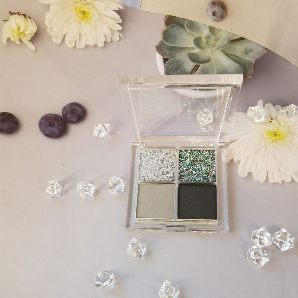 [Hàng mới về] Bảng phấn mắt 4 màu trang đIểm mắt khói Jaded tông cam đất cam đào