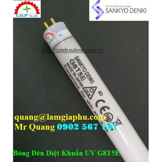 Đèn tia cực tím UVB Sankyo Denki G8T5E - 8W, 29cm