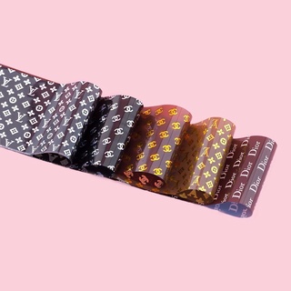 Foil dán móng , foil thương hiệu trang trí móng