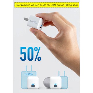 !!! SALE HẤP DẪN !!! Củ sạc Anker Type C PD 20W A2633