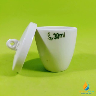 Chén sứ nung phòng thí nghiệm, dung tích 30ml