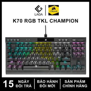  Bàn Phím Cơ Gaming Corsair K70 TKL Champion Series RGB Cherry MX Speed - CH-9119014-NA