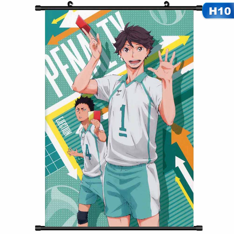 Tmdbyx Poster Phim Anime Haikyuu High School 1172 Dùng Cho Trang Trí