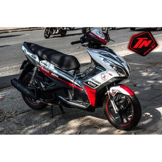 Tem Trùm Airblade 2013 Recaro Đỏ Trắng