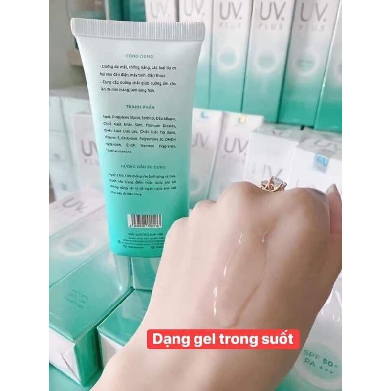 Kem chống nắng sinh học SPF 50++ UV PLUS Lamer care- Dr.Lacir- Mẫu sản phẩm mới