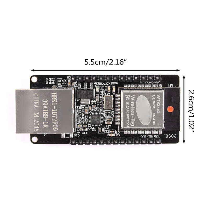 Mô đun wifi WT32 ETH01 ESP32 Ethernet kết nối Bluetooth MCU ESP32 WT32-ETH01