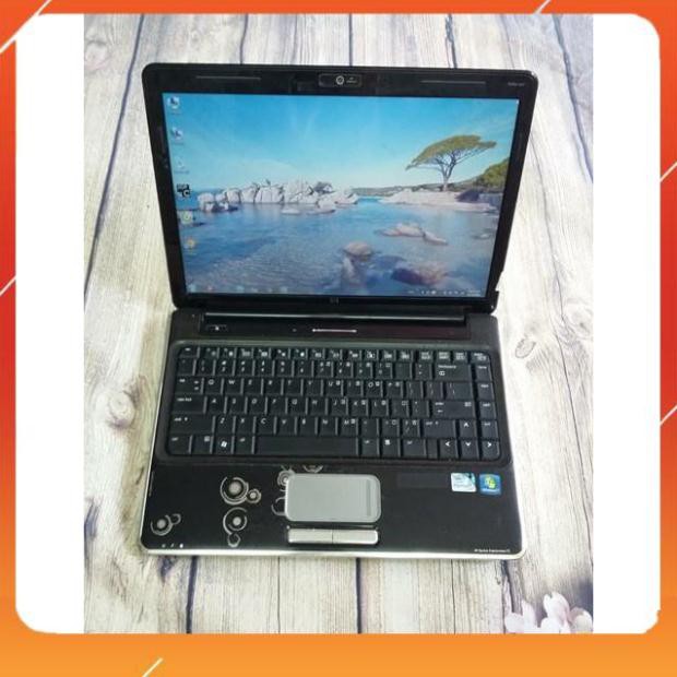 Laptop cũ Hp dv4 core2 , Dram 2GB, ổ 250GB, màn 14.1 wide đẹp