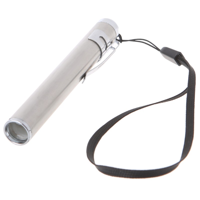 Đèn pin LED cầm tay mini vỏ bằng thép không gỉ | BigBuy360 - bigbuy360.vn