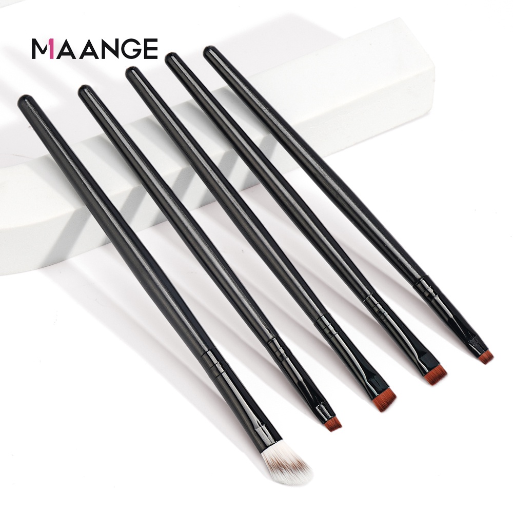 Bộ 5 cọ trang điểm Maange vẽ chân mày tán phấn mắt