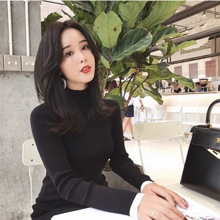 Váy đuôi cá cổ lọ