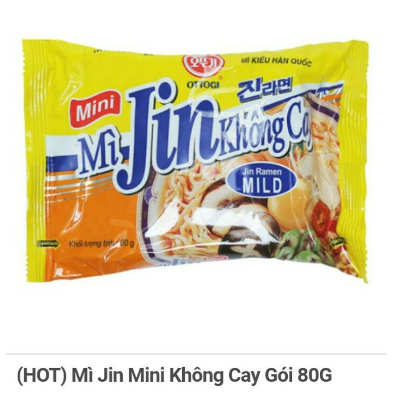 (Hot) thùng 30 mì Jin cay/ không cay gói 80g