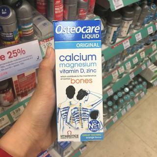 CANXI OSTEOCARE dạng siro 200ml cho trẻ từ 3 tuổi