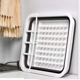Rổ khay úp chén bát xếp gọn đa năng