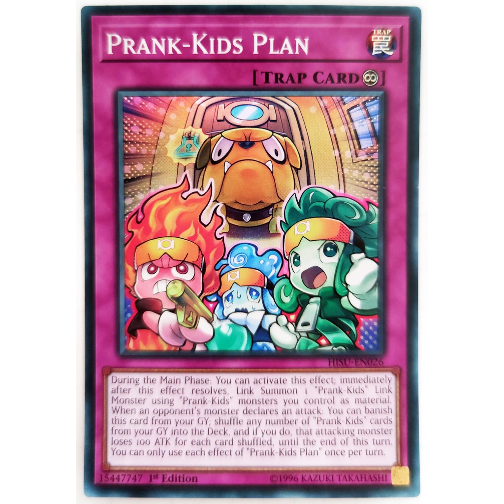 [Thẻ Yugioh] Prank-Kids Plan |EN| Super Rare