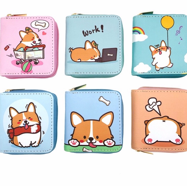 Ví mini nhiều ngăn mẫu cute