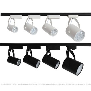 Đèn rọi ray đẹp 12w SMD - Đèn rọi ray trang trí shop, quán Cà Phê