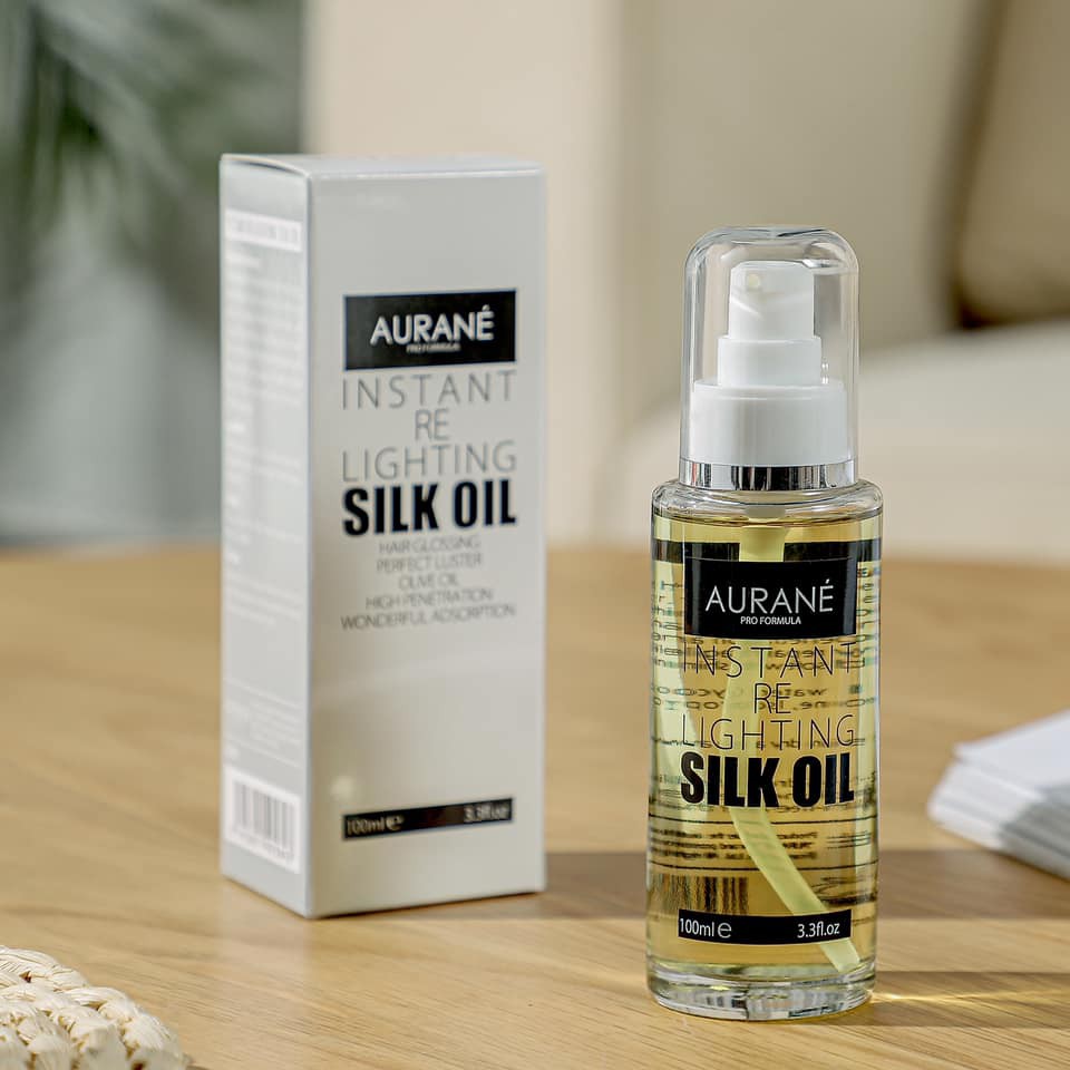 Dầu làm bóng tóc Aurane Instant Re-Lighting Silk Oil 100ml