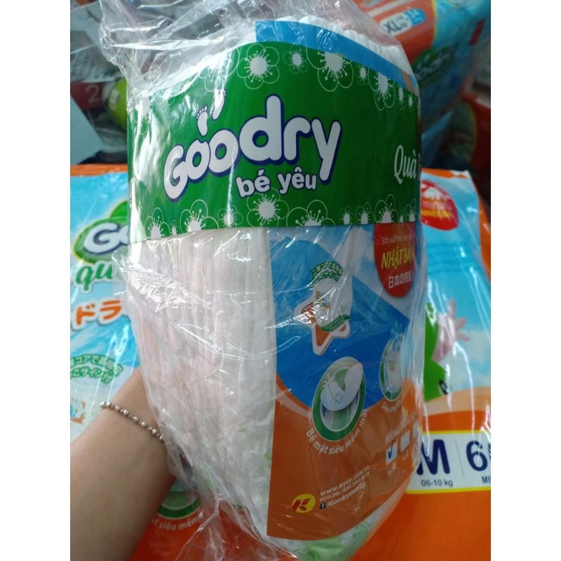 [BIM TRẦN] 80 miếng Tã quần Goodry  M80, L80, XL80, XXL80