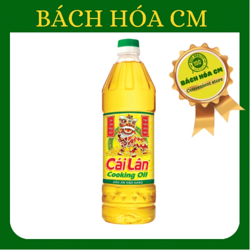 Dầu Thực Vật Tinh Luyện Cái Lân Chai 1 Lít