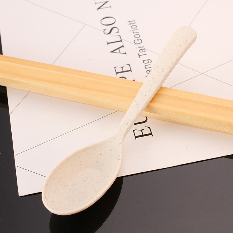 Muỗng Tập Ăn Bằng Lúa Mạch Cao Cấp Cho Bé