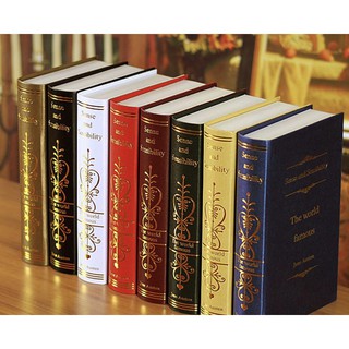 Mô hình sách trang trí mạ vàng Hoàng Gia, Sách cổ điển