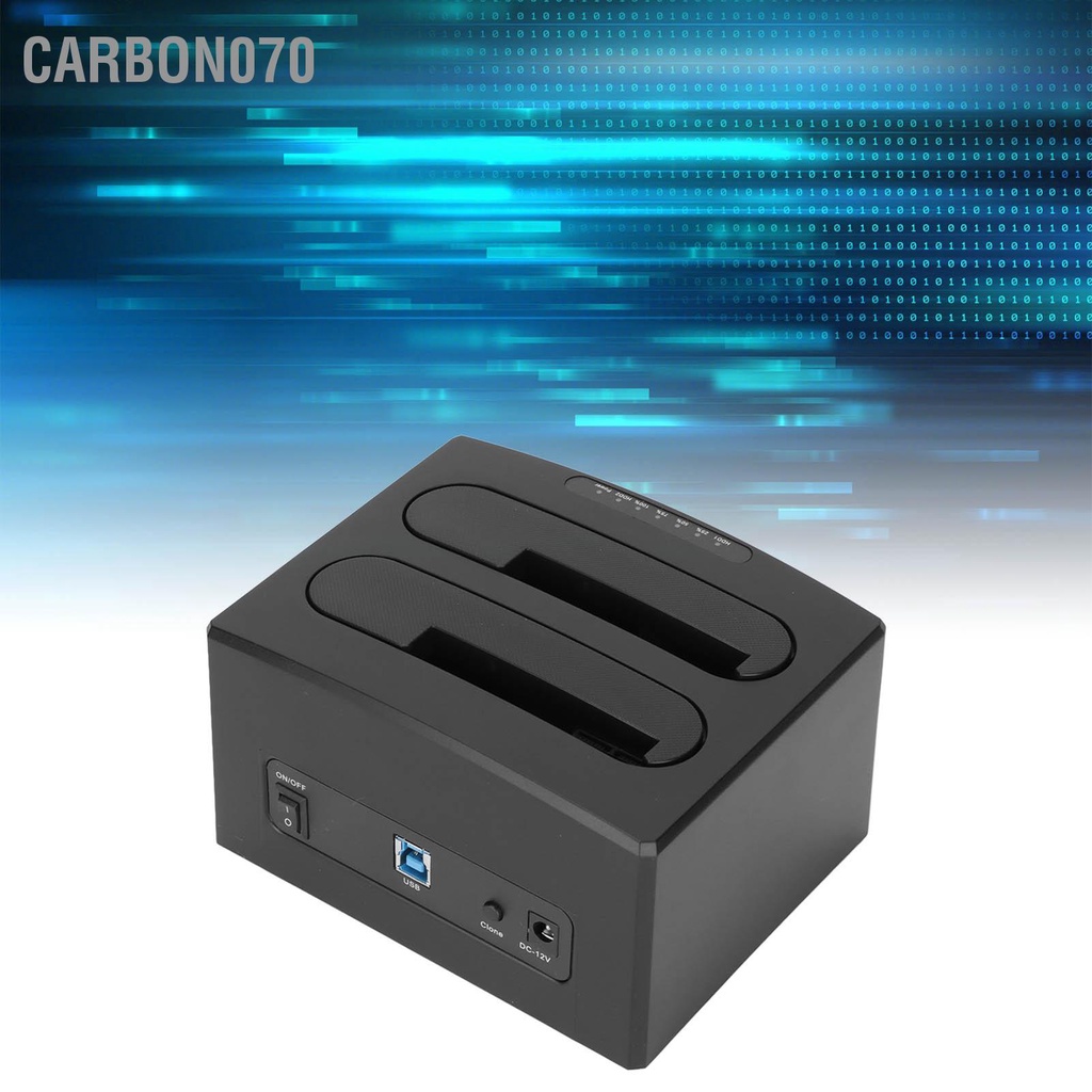[Hàng HOT] Đầu Đọc Ổ Cứng USB 3.0 Sang SATA I II III HDD SSD 2.5in 3.5in HDD SSD【Carbon070】