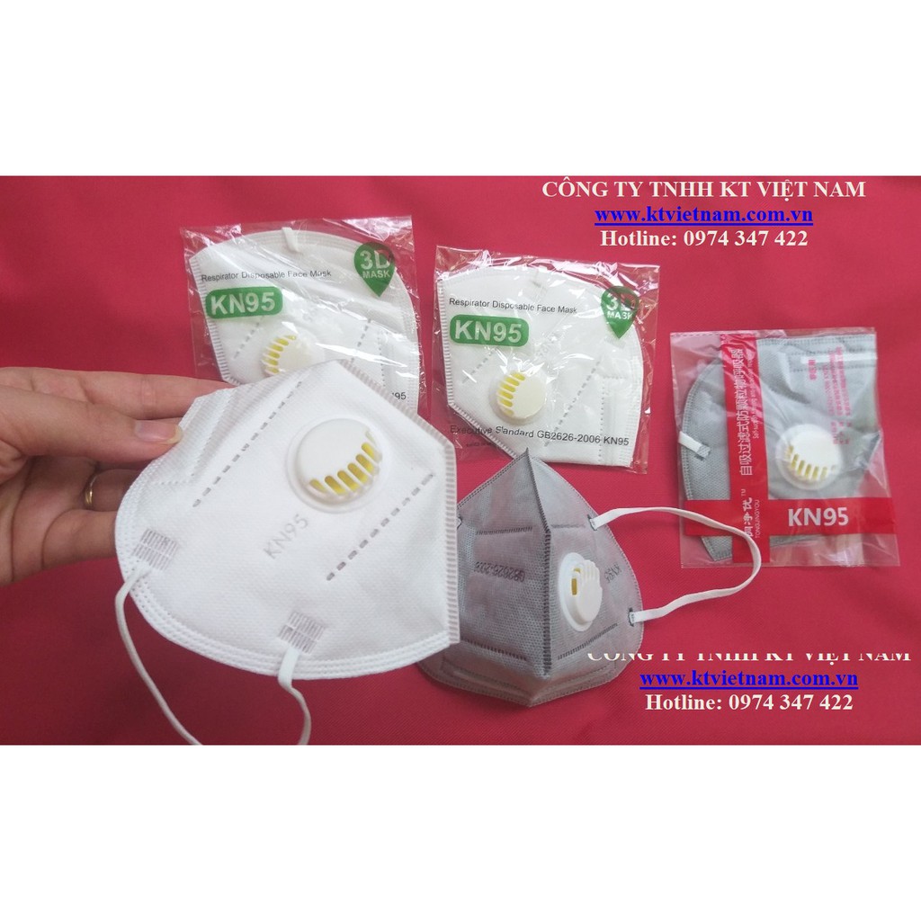 Khẩu trang KN95 có van thở | BigBuy360 - bigbuy360.vn