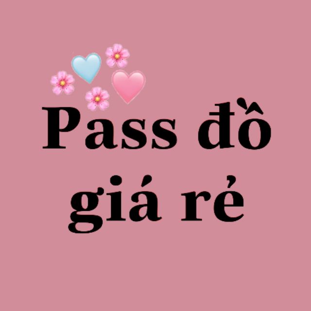 Pass đồ giá rẻ 1011